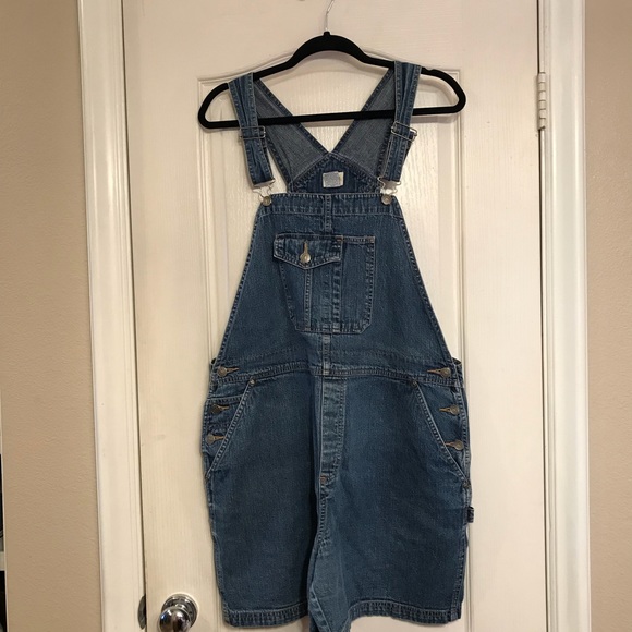 Pants - Cherokee denim short overalls size XL